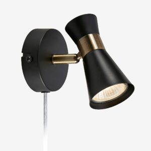 Markslöjd – Vägglampa FOLIE – Svart – Vägglampor – Från Homeroom