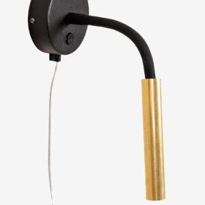 Markslöjd – Vägglampa JOLIE 1L – Mässing – Vägglampor – Från Homeroom