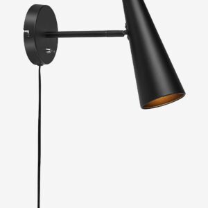 Markslöjd – Vägglampa PEAK 1L – Svart – Vägglampor – Från Homeroom
