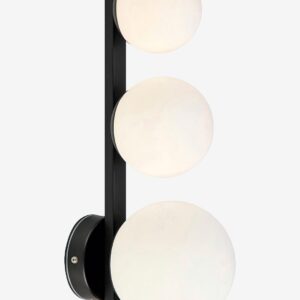 Markslöjd – Vägglampa PURO 3L IP44 – Svart – Vägglampor – Från Homeroom