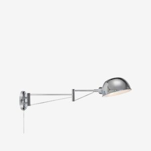 Markslöjd – Vägglampa Portland 1L – Krom – Vägglampor – Från Homeroom