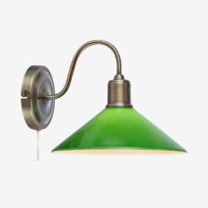 Markslöjd – Vägglampa Vela 1L – Grön – Vägglampor – Från Homeroom