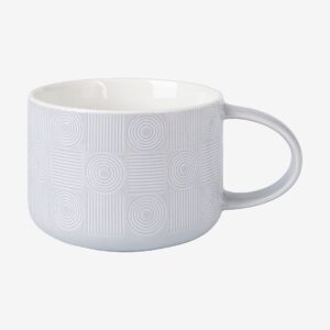 Maxwell & Williams – Mugg Crest 50cl – Grå – Koppar & muggar – Från Homeroom