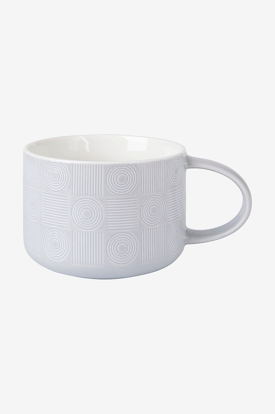 Maxwell & Williams – Mugg Crest 50cl – Grå – Koppar & muggar – Från Homeroom