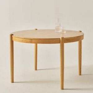 NATTAVAARA matbord ø 120 cm Natur