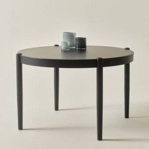 NATTAVAARA matbord ø 120 cm Svart