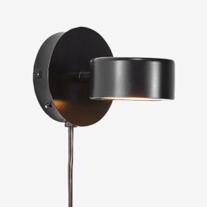 Nordlux – Vägglampa Clyde – Svart – Vägglampor – Från Homeroom