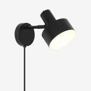 Nordlux – Vägglampa Matis – Svart – Vägglampor – Från Homeroom