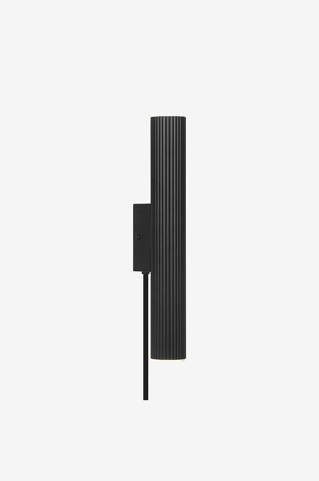 Nordlux - Vägglampa Vico lång - Svart - Vägglampor - Från Homeroom