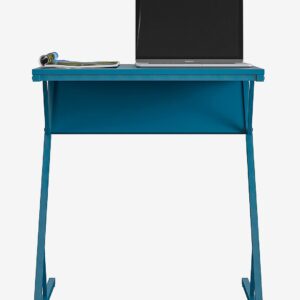 Novogratz – Accentbord Skrivbord för bärbar dator Regal – Blå – Skrivbord – Från Homeroom
