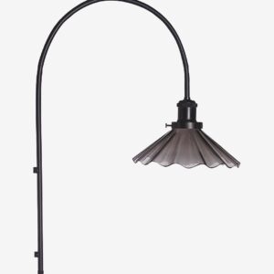 PR Home – Vägglampa August veckad 25 cm – Svart – Vägglampor – Från Homeroom