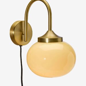 PR Home – Vägglampa Elsy 26 cm – Mässing – Vägglampor – Från Homeroom