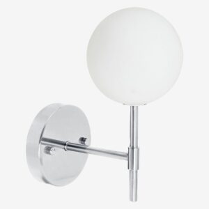 PR Home – Vägglampa Sigma 25 cm – Krom – Vägglampor – Från Homeroom