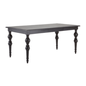 PRINCETON matbord 90×175 cm Matt svart