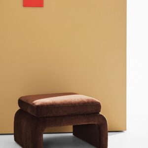 Pastill – Mika sittpuff – Brun – Fotpallar & puffar – Från Homeroom