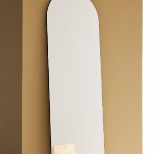 Pastill – Uma väggspegel 198×63 cm – Silver – Stora speglar – Från Homeroom