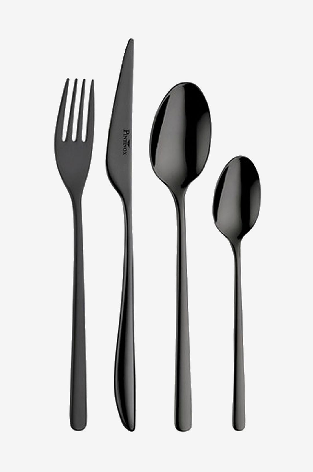 Pintinox – Bestickset 24 delar Florence Black – Svart – Bestick – Från Homeroom