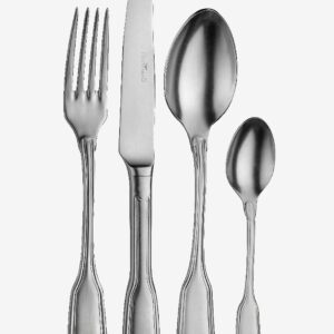 Pintinox – Bestickset 24 delar Vittoriale Stone Washed (CB) – Grå – Bestick – Från Homeroom