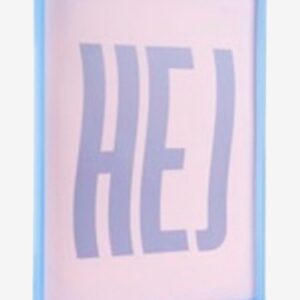 Present Time – Väggkonst Hej Large – Lila – Posters – Från Homeroom