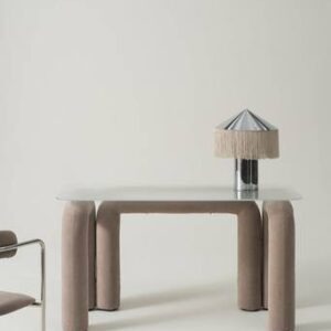 RAMSJÖ skrivbord 65×140 cm Naturvit