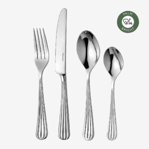 Robert Welch – Bestickset Palm Bright 24 delar – Silver – Bestick – Från Homeroom