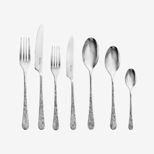 Robert Welch – Bestickset Skye Bright 42 delar – Silver – Bestick – Från Homeroom