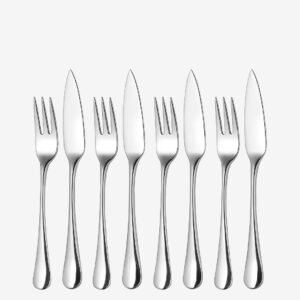 Robert Welch – Fiskbestick Radford Bright 8 delar – Silver – Bestick – Från Homeroom