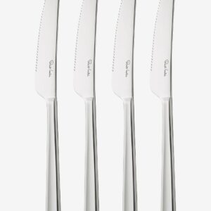 Robert Welch – Steakknivar Blockey Bright 4-pack – Silver – Bestick – Från Homeroom