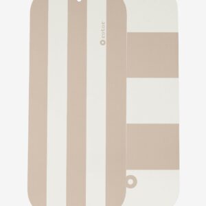 Rotor design – Vändbar skärbräda Stripes – Beige – Skärbrädor – Från Homeroom