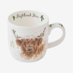 Royal Worcester – Mugg Wrendale Highland Star – Flerfärgad – Koppar & muggar – Från Homeroom