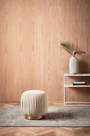 SACRAMENTO sittpuff ø 42 cm Ljusbeige