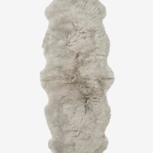 Skinnwille – Fårskinn Gently Dubbelt – Grå – Fällar & skinnmattor – Från Homeroom