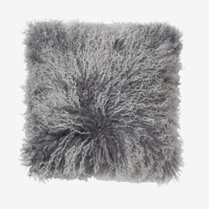 Skinnwille – Kuddfodral fårskinn Shansi – Grå – Prydnadskuddar & kuddfodral – Från Homeroom