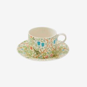 Spode – Tekopp med fat Morris & Co Blackthorn – Flerfärgad – Koppar & muggar – Från Homeroom