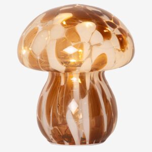 Star Trading – Dekoration Funghi 15cm – Brun – Bordslampor – Från Homeroom