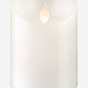 Star Trading – LED Blockljus M-Twinkle 10 cm – Vit – Dekorativ julbelysning – Från Homeroom