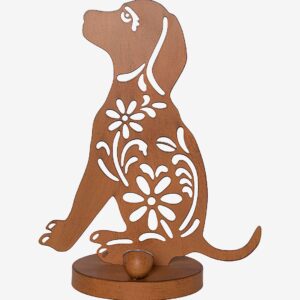 Star Trading – Solardekoration Oxidog – Brons – Solcellslampor – Från Homeroom