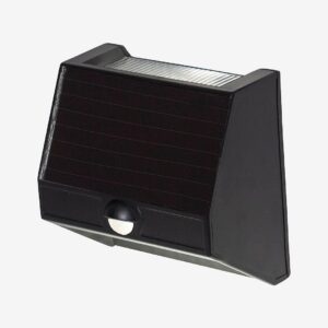 Star Trading – Solcells-vägglykta Wally 50/5 lumen – Svart – Fasadbelysning – Från Homeroom