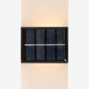 Star Trading – Solcellsbelysning, vägg Wally Frost 14 cm – Vit – Fasadbelysning – Från Homeroom