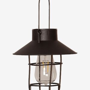 Star Trading – Solcellsdekoration Cage 21cm – Svart – Solcellslampor – Från Homeroom