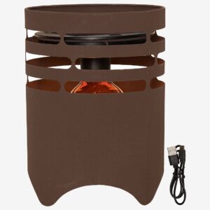 Star Trading – Solcellslampa Marron 25cm – Brun – Solcellslampor – Från Homeroom