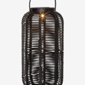 Star Trading – Solcellslykta Runda 30 cm – Svart – Solcellslampor – Från Homeroom