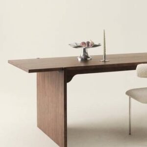 TOTTORI matbord 84,5×250 cm Mörkbrun