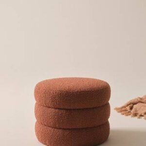 TRIBUS sittpuff ø 50 cm Roströd