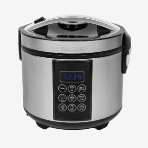 Tristar – Digital Ris & Ångkokare 2,2L 900Watt – Fritöser & riskokare – Från Homeroom