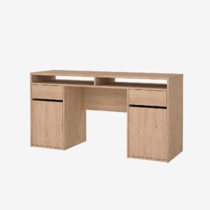 Tvilum – Function Plus Desk 2 dörrar + 2 lådor – Brun – Skrivbord – Från Homeroom