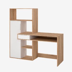 Tvilum – Funktion Plus Desk 1 dörr – Brun – Skrivbord – Från Homeroom