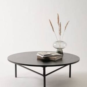 VALLEY soffbord ø 100 cm Svart