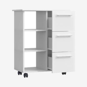 VCM – Köksvagn Esilo – Vit – Hyllor & förvaring – Från Homeroom