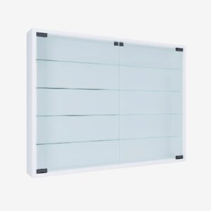 VCM – Väggvitrinskåp Mandosa L – Vit – Skåp – Från Homeroom